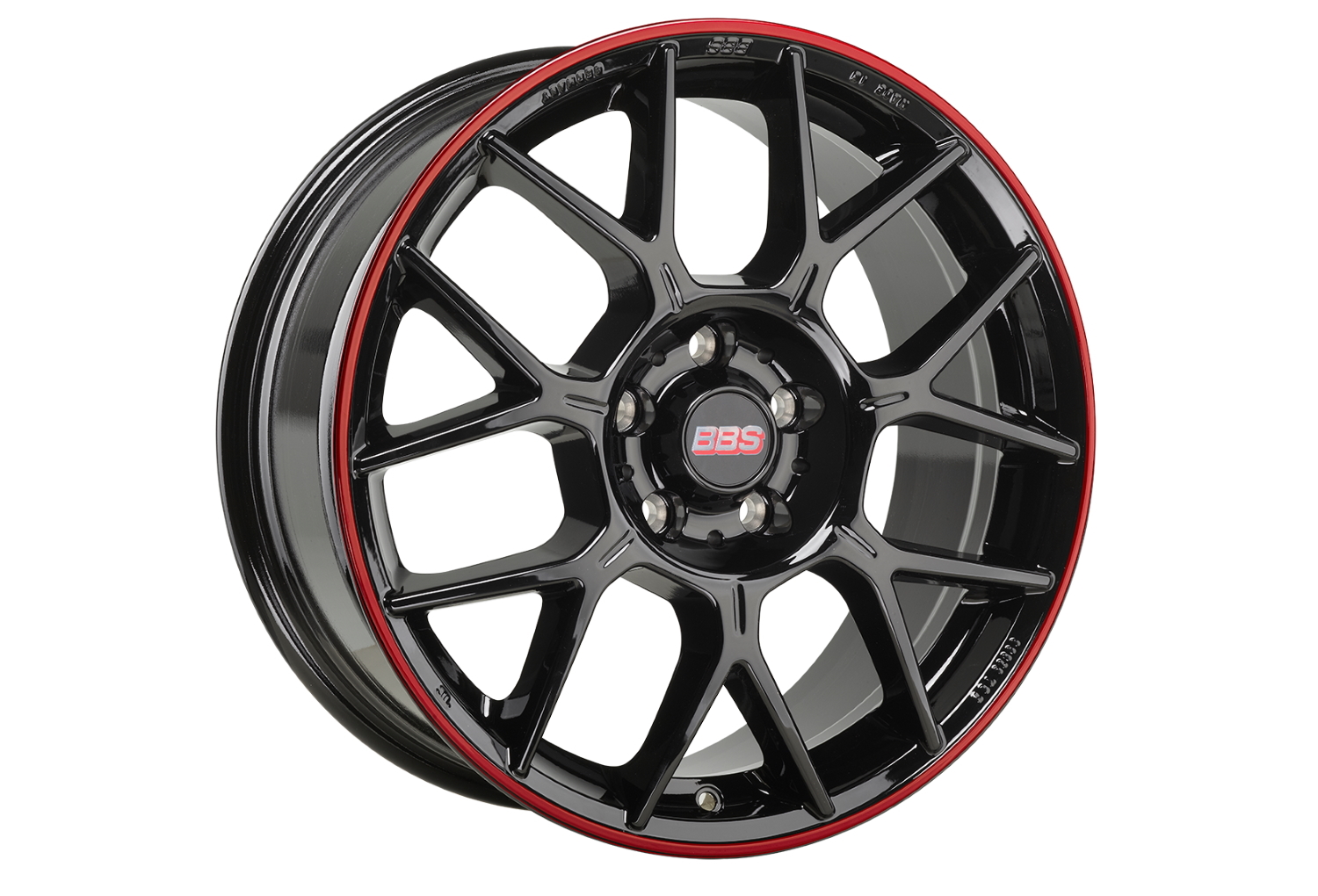 Glossy Black / Red Rim Protector
