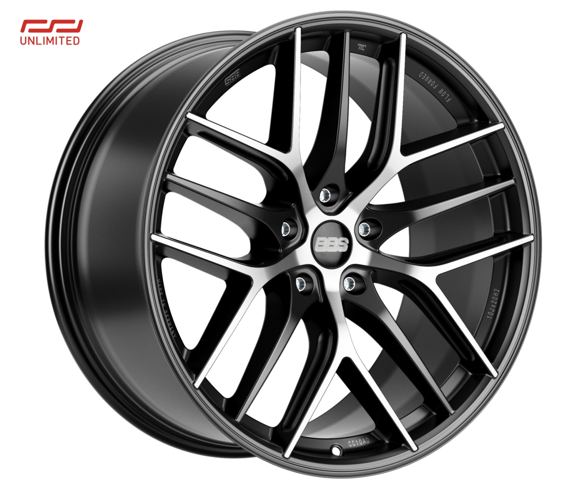 Satin Black Diamond Cut